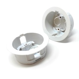 Round Circular Dry Lining, Plasterboard Box, Fast Fixing Into Cavity Wall Structures, 35mm (2)