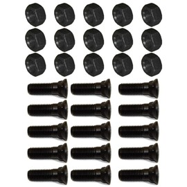 RAParts 15 Plow Bolt Nut Blades Cutting Edge 3/4 10X2 1/2 Grade 8 Dome Head