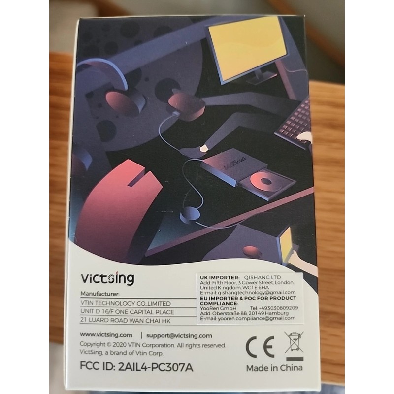 Victsing Wireless Mouse Model PC307A FCCID 2AIL4-PC307A