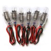 MEETOOT Set of 10pcs 1.5V Screw Mini Bulbs and 5pcs