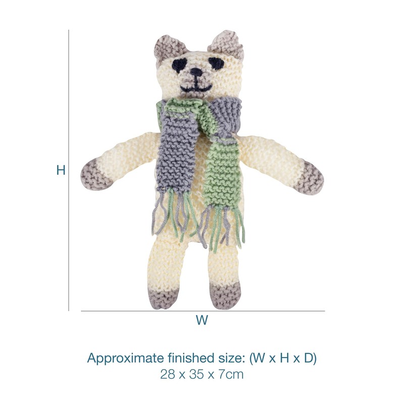 Trimits Bear Knitting Kit - Make Your Own Teddy Bear