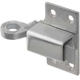 Gedotec Metal skylight catch for light skylight windows, galvanised steel snap lock, window closure for screwing, 1 piece - latch catch with screw hook