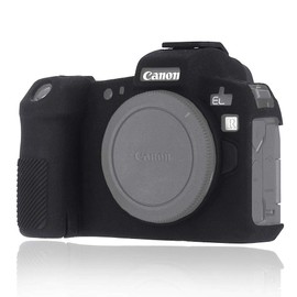 Easy Hood Case Compatible with Canon EOS R Digital Camera, Anti-Scratch Soft Silicone Rubber Housing Case Shell Protective Cover Skin Protector Guard Shield (Black)