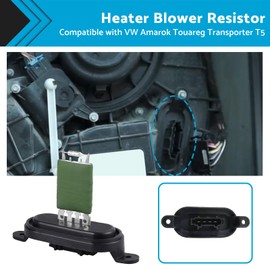 MAX COOL Heater Blower Fan Motor Resistors Suitable for VW Amarok Touareg Transporter T5 7E0959263