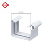 INEFA Gutter Connector Box Gutter PVC NW68 / 68 mm