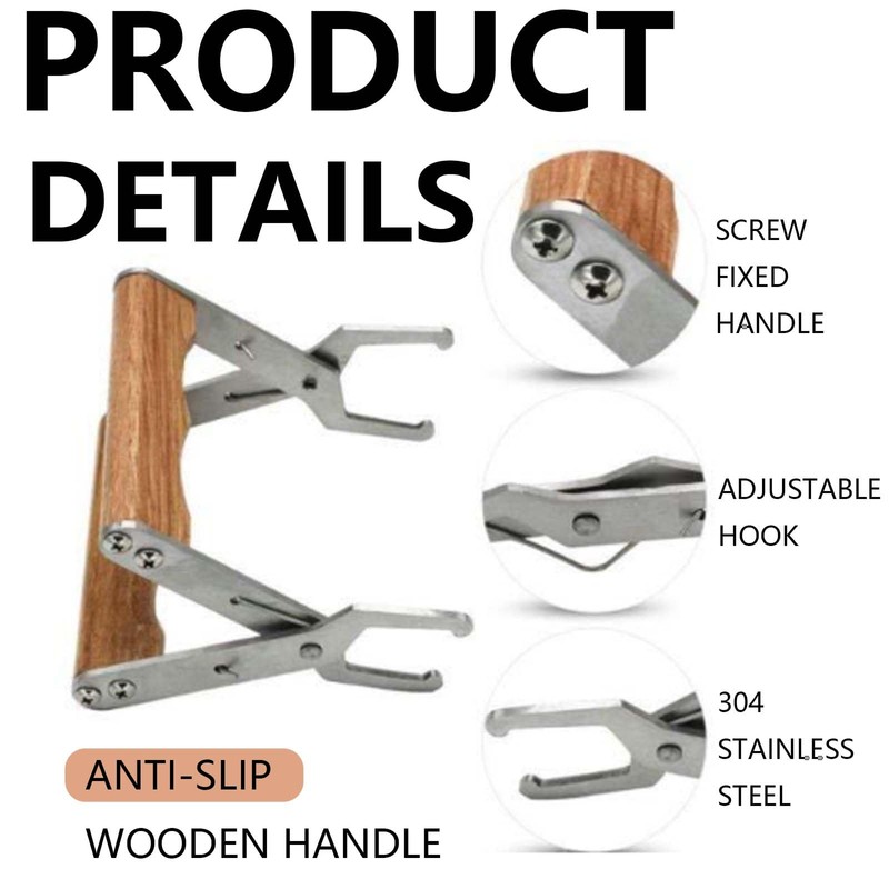 One Piece Ergonomic Handle Bee Frame Grip Practical Bee Hive