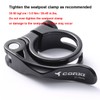 corki Quick Release Bicycle Seatpost Clamp Sandblasting Anodised Aluminum Alloy