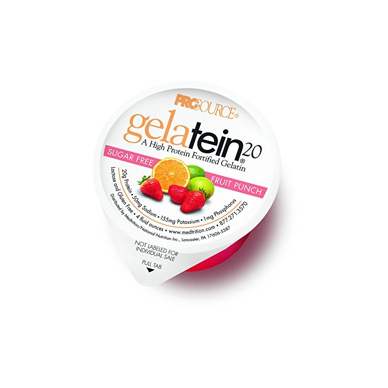 Medtrition | Gelatein 20 - Fruit Punch (12)