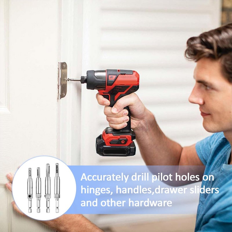 Hinge Drill Bit Self Centring,Hex Shank Hinge Drill Bit Guide