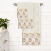 Popular Bath Bath Towels, Seraphina Collection, 3-Piece Set, Ivory