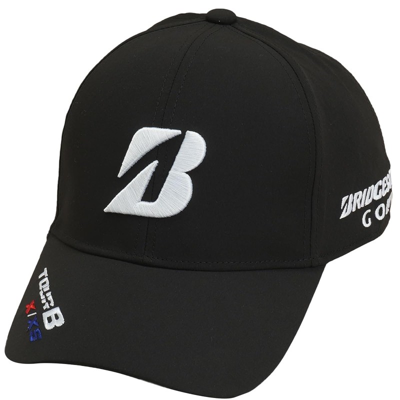 Bridgestone CPG24A Men's Cap Pro Model Cap, BK, LL