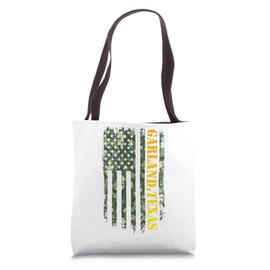 Garland Texas Camouflage Usa Flag Tote Bag