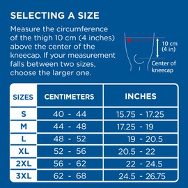 Zamst ZK-Motion Sports Knee Brace, Comfortable Knitted Fabric, Flexible Resin Support, Knee Support for Sprains on the Cross, Inner and Outer Band, Basketball, Volleyball, Football, Ski, Size (L)