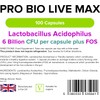 Lindens - Pro Bio Live Max 6 Billion CFU Capsules