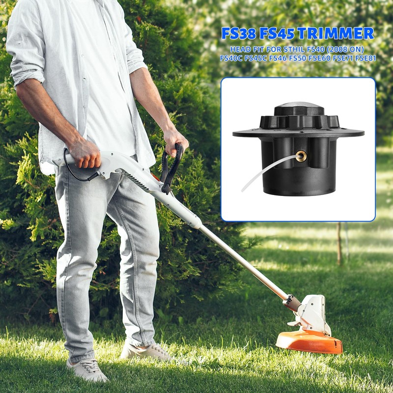FS38 Trimmer Head Compatible with Stihl String Trimmer | FS