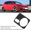 Aramox Carbon Fiber 6-Way Push Button Headlight Switch Frame Trim