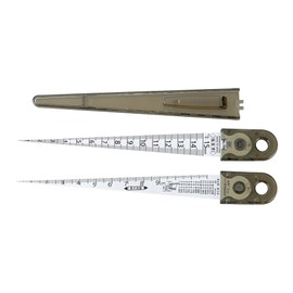 Niigataseiki SK Made in Japan Tapered Gauge #700 1-15mm 1.2mm Thick TPG-700AC with Storage Case