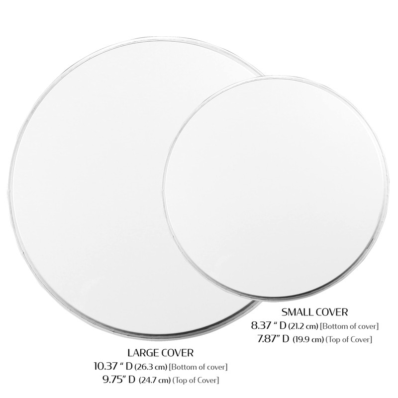 Reston Lloyd, Burner Covers For Electric Stovetop, Decorative Lightweight Tin