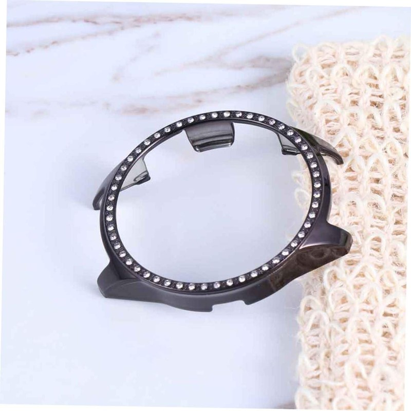 BIUDECO Hollow Out Watch Case Rhinestone Shell Protective Cover Drop