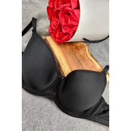 Vivisence Underwired Padded Bra 1046, Black,36F