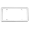 Cruiser Accessories 21110 Stainless License Plate Frame, Stainless Steel