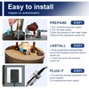 Powered Anode Rod, vattceel Water Heaters Anode Rod Titanium Anode