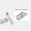 Man Shaving Razor Classic Double Edge Razor and Base Safety
