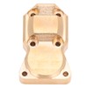 Brass Counterweight Diff Cover set for Axial SCX24 90081 for