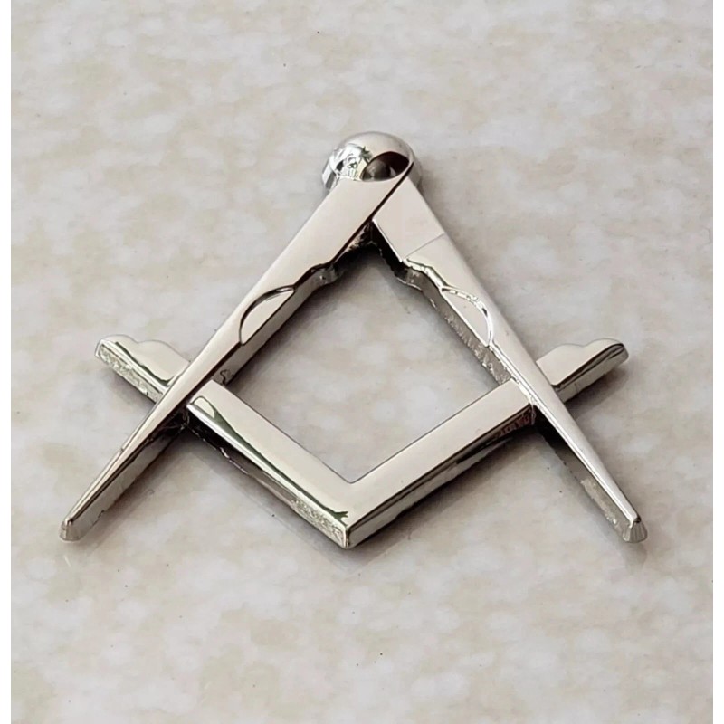 Masonic Master Mason Square & Compass Cut Out Car Auto