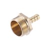 A ABSOPRO Hose Nozzle 3/4 Inch Hose Connector Brass Male