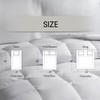 Royal Luxe Luxury White Goose Down Fiber Comforter - 100%
