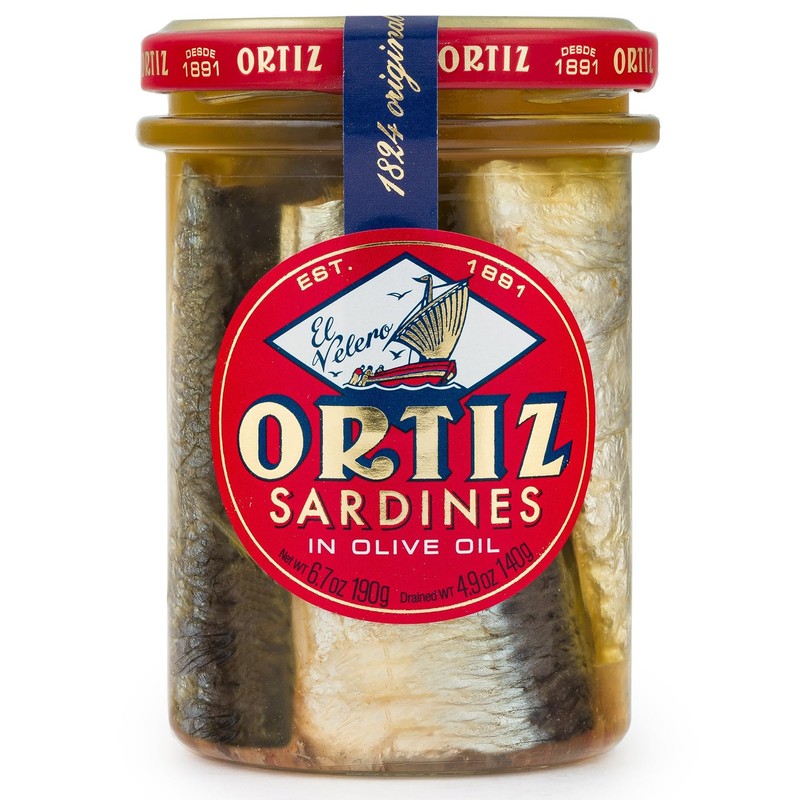 Ortiz Sardines A la Antiqua 'Old Style', Moist and Tender,