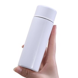 Small Water Bottle 4.4 Fl. Oz Mini Thermos Bottle Portable Water Bottles Cute Vacuum Insulated Leak Proof Water Flask Keeps Drink Cold and Hot for Women Coffee Tea Bag Bottles