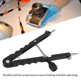 V-Shaped Lens Opener Tool Kit, Lens Spanner Wrench with Point, Flat, Half Flat Tip, 10-90mm Opening Tool, Lens Removal Set for Lenses with 37mm to 86mm Screws