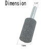 Luo ke 16mm Cylindrical Grinding Stone - 1/4" Shank Cylinder