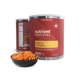 Nutrient Survival Entrees, Hearty Lasagna,Triple Cheese Mac, Southwestern Medley, Ready to Eat Meals, Freeze Dried Prepper Supplies & Emergency Food Supply, Shelf Stable Up to 25 Years
