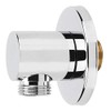 Shower Hose Connector, TOPINCN G1/2In Wall Elbow Mounted Bathroom Accessories