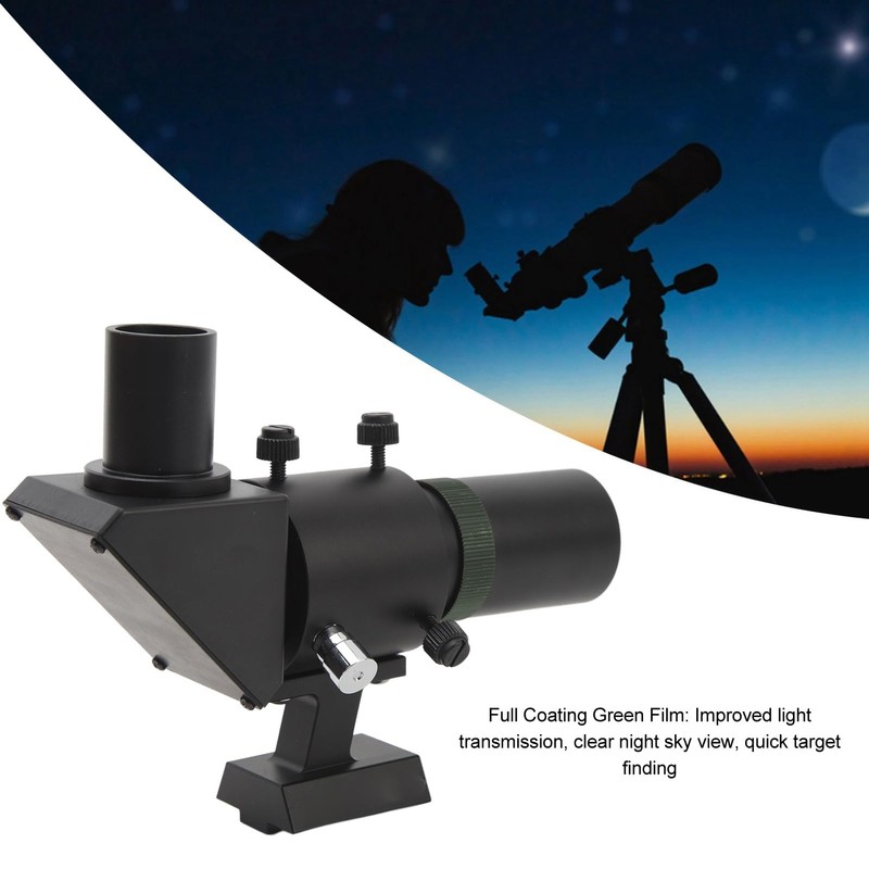 ciciglow 6X30 Finder Scope Right Angle Optical Viewfinder 120mm Focal