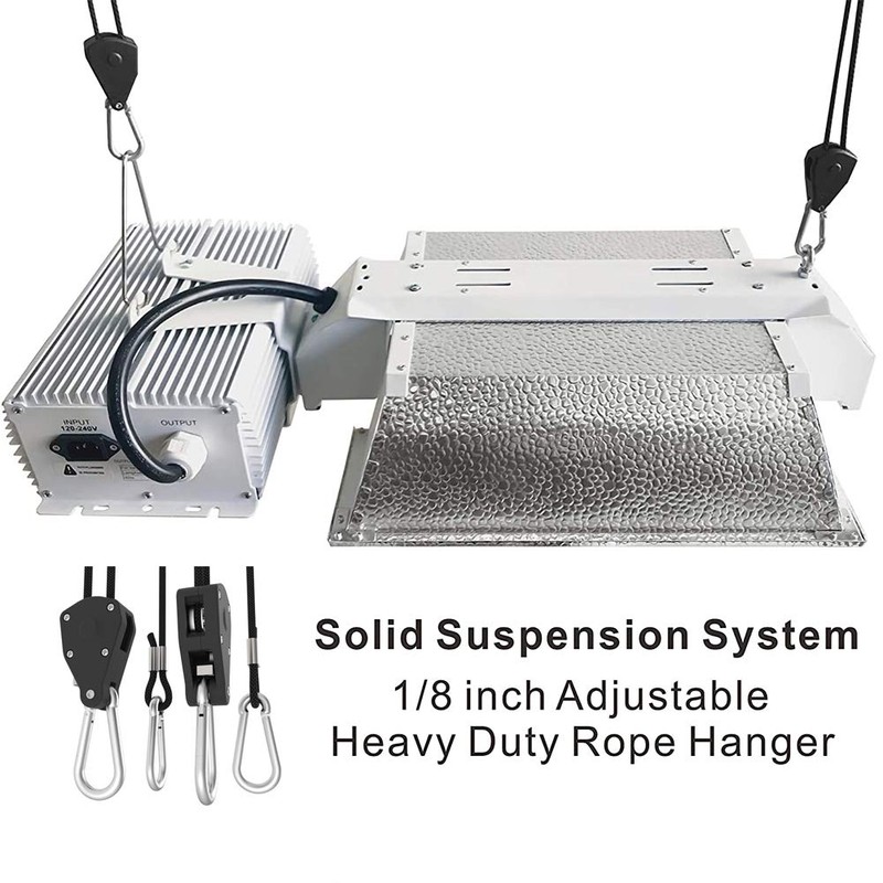 6 Pairs 1/8" Heavy Duty Ratchet Hangers, Adjustable Rope Hangers,