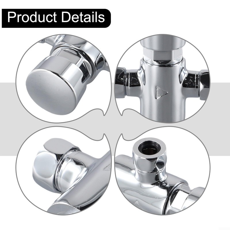 Self Closing Valve with Knob, Heavy Duty Shut Off Valve,
