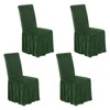 NICEEC Spandex Chair Covers for Dining Chairs Covers Set of