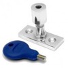 Carlisle Brass Locking Casement Stay Locking Pin with Key (Polished