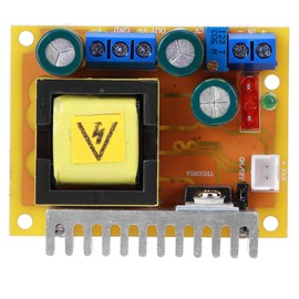 Step-Up Converter, DC-DC Step Up Converter 8-32V 12V to 45V-390V High Voltage Converter Module ZVS Capacitor Charge