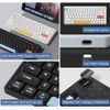 iBlancod Dual-mode Wireless Keyboard 2.4G+BT5.0 K84 Keyboard Low Axis Keyboard