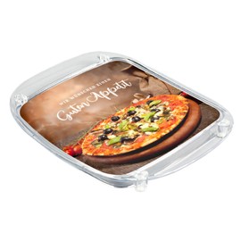 WIRKSAMWERBEN Payment Plate, Cashier Plate, Money Tray for Your Pizzeria Restaurant or Pizza Delivery Service