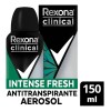 Desodorante Clinical Intense Fresh 150ml Rexona Fresco