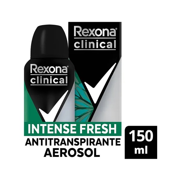Desodorante Clinical Intense Fresh 150ml Rexona Fresco