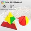 Vdealen Large Pyramid Magic Cube Triangle Cube, 27.5 cm Pyraminx