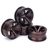 Wheel Hub, RC Wheel Hub 4pcs RC Car Parts Aluminum