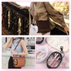4 PCS Clear Keychain Pouch Mini Clear Makeup Bag Keychain